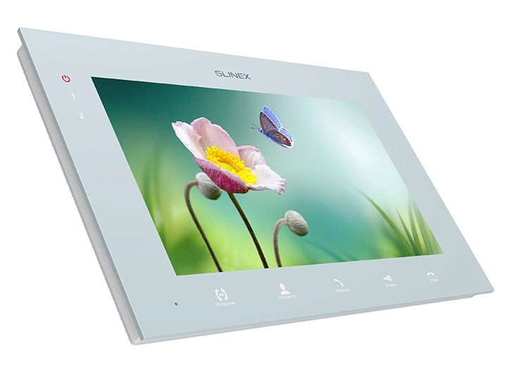 Детализированный IPS экран и интерфейс меню настроек Slinex SQ-07MTHD