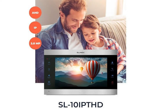 Новый Slinex SL-10IPTHD: видеодомофон с широкими возможностями!
